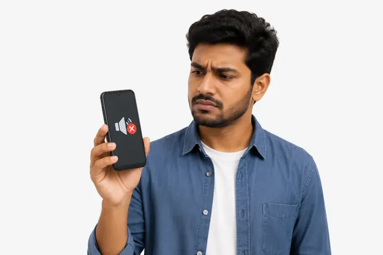 Phone speaker not working - Indian user checking smartphone speaker problem